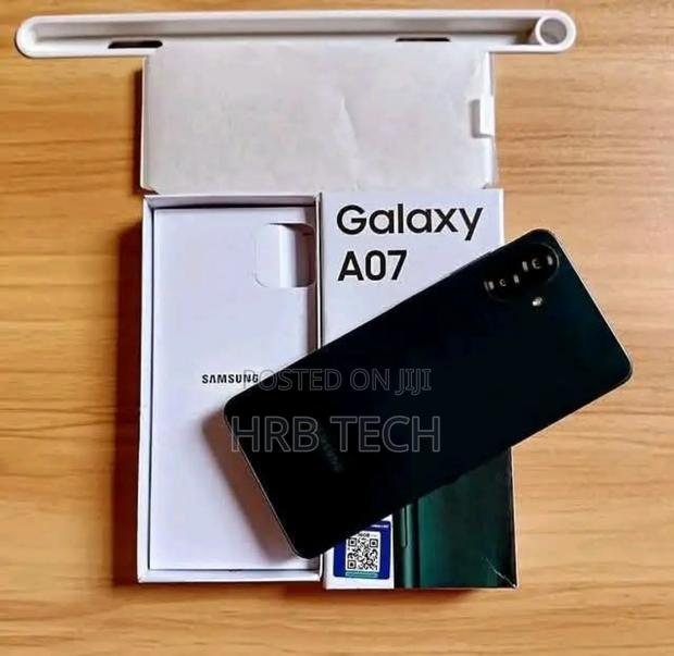 New Samsung Galaxy A07 4G 128 GB Black