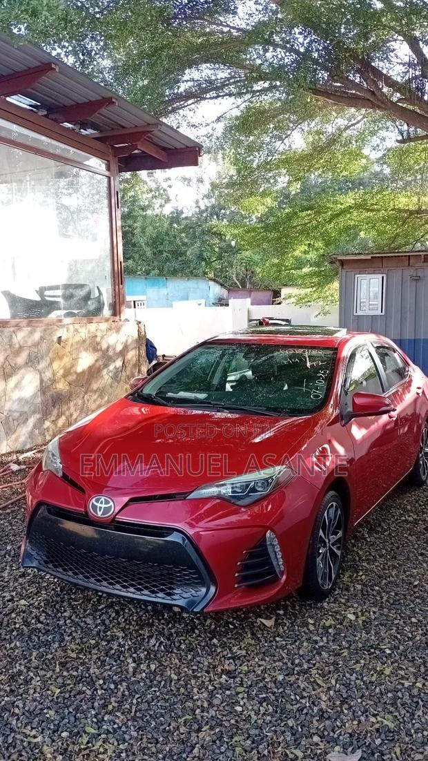 Toyota Corolla SE 4dr Sedan (1.8L 4cyl CVT) 2017 Red