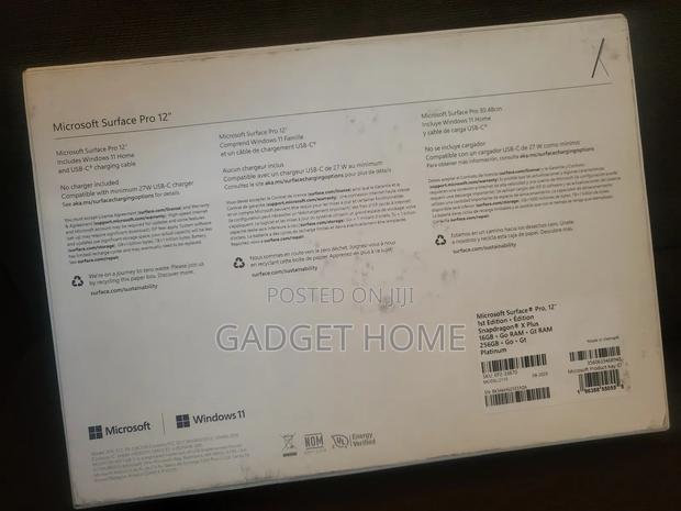 New Microsoft Surface Pro 256 GB Silver photo 5