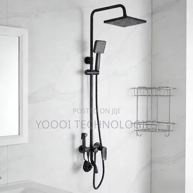 Glossy Black 4in 1 Shower Set photo 2