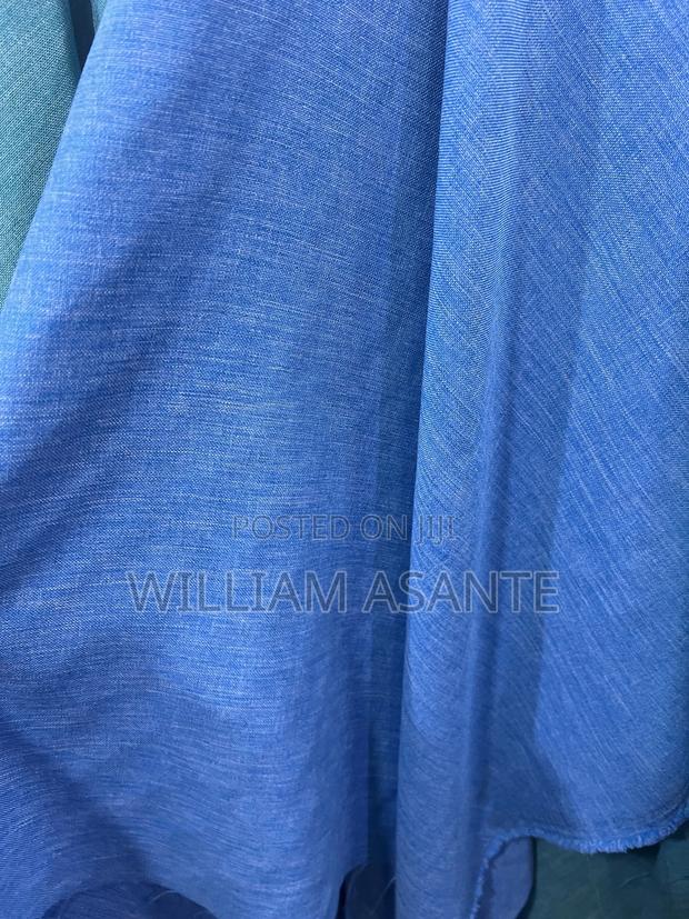 Textured Plain Fabric for Kaftan