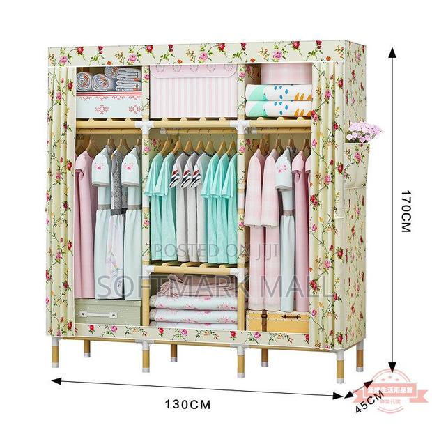 Portable Wooden 3in1 Wardrobe · Photo 2