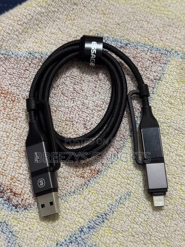 Essager 4 in 1 Digital Display Usb Cable Type C 100w Pd 2m Long photo 2