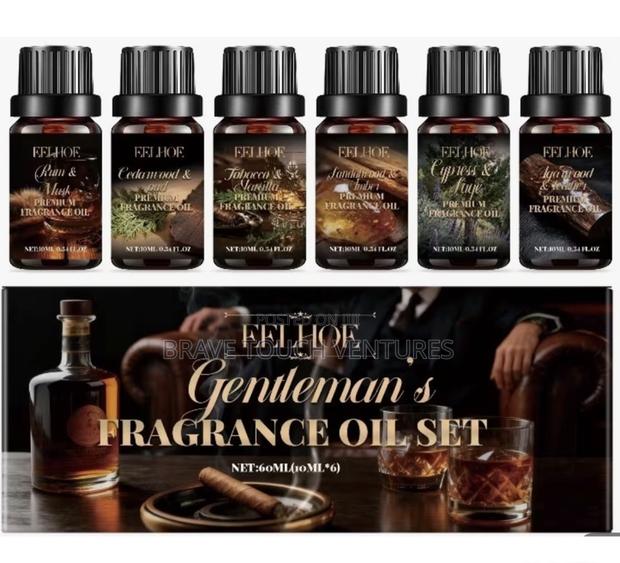 Gentleman’S Fragrance Oil for Aroma Diffuser 10ml Each - 6 Pieces · Photo 3