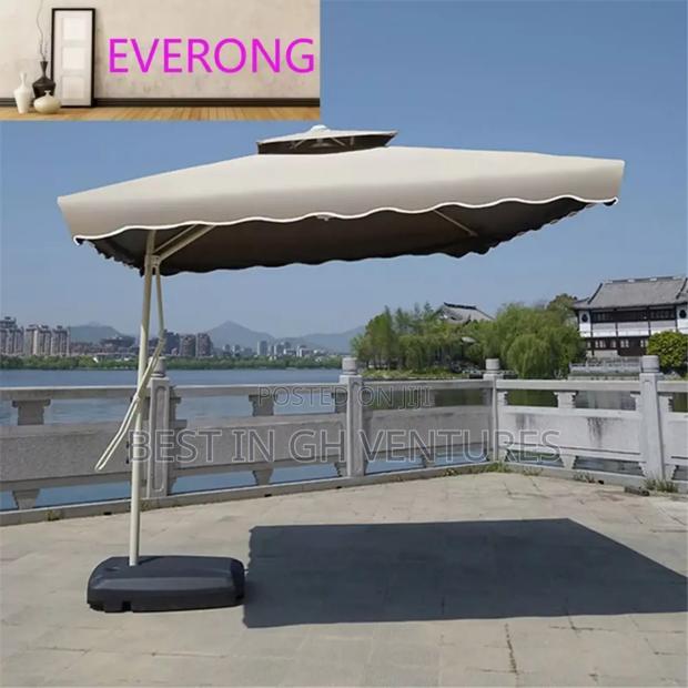 Nice Khaki Colour Garden Umbrella