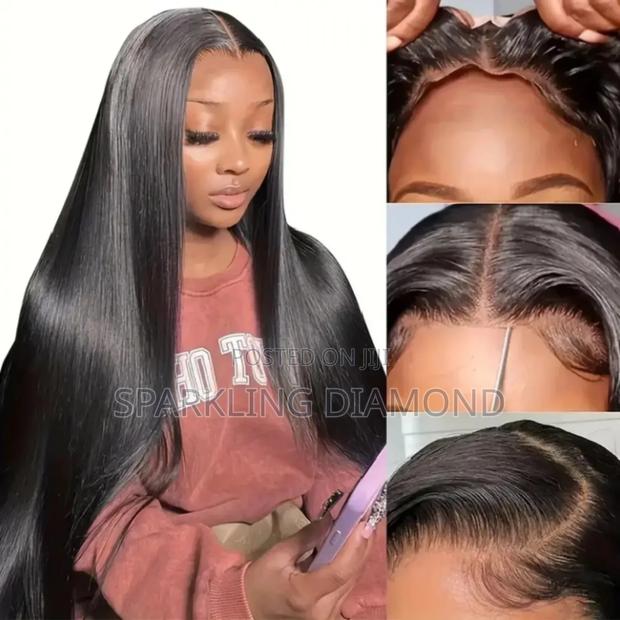 14” Glueless Human Hair Wig – Soft, Natural Easy to Wear photo 5