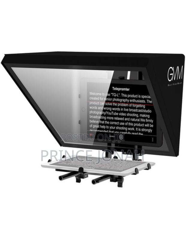 Rent/Hire GVM Teleprompter for Tablets, Smartphones App Accra Ghana.