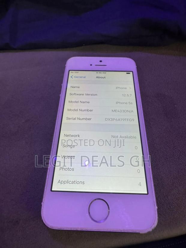 Apple iPhone 5s 16 GB White photo 2