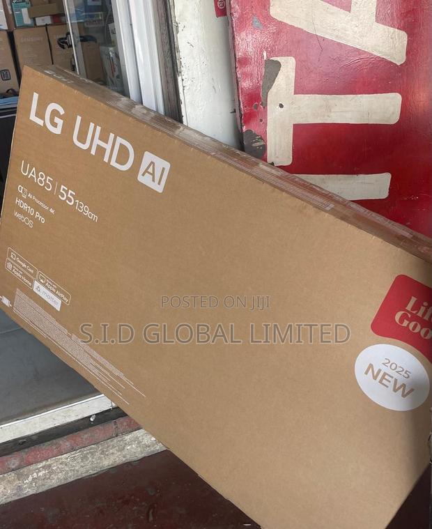 Lg 55 Inch Uhd Ai Ua85 4k Smart Tv Ai Magic Remote Hdr10 Webos25 2025