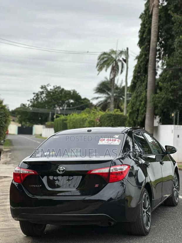 Toyota Corolla S Plus 4dr Sedan (1.8L 4cyl CVT) 2016 Black