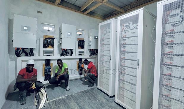 50kw Solar High Voltage Lithium System