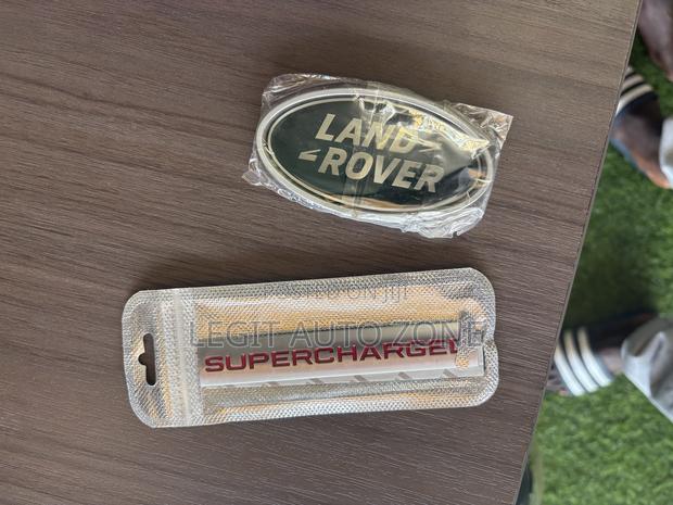 Range Rover Super Charged Logo and Discovery Logo photo 2