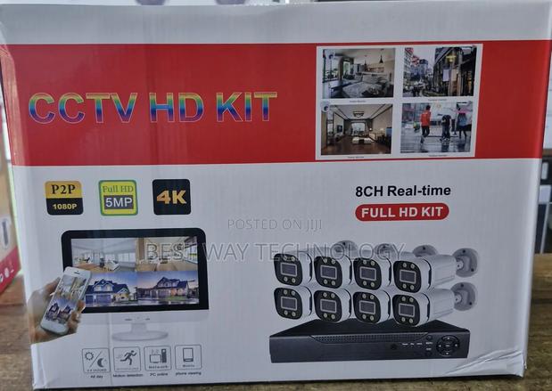 8ch Kit 5mp Full Colour With Voice photo 2