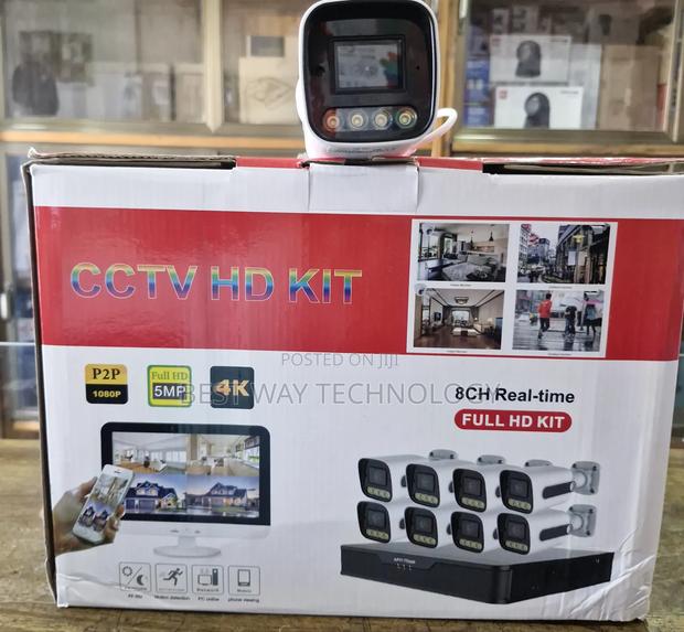 8ch Kit 5mp Full Colour With Voice photo 4