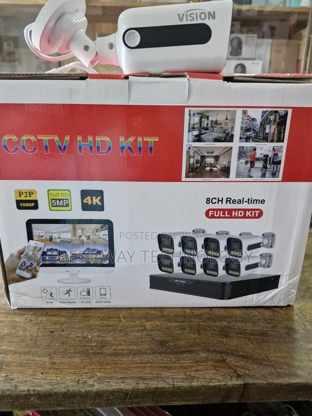 8ch Kit 5mp Full Colour With Voice photo 6