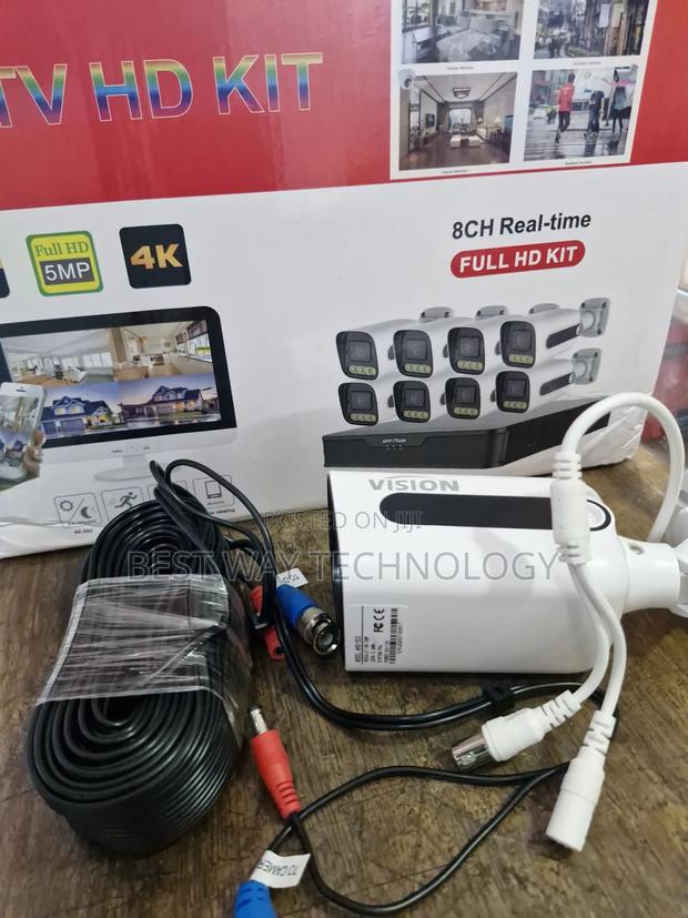 8ch Kit 5mp Full Colour With Voice photo 7