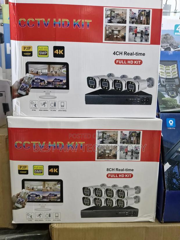 8ch Kit 5mp Full Colour With Voice photo 8