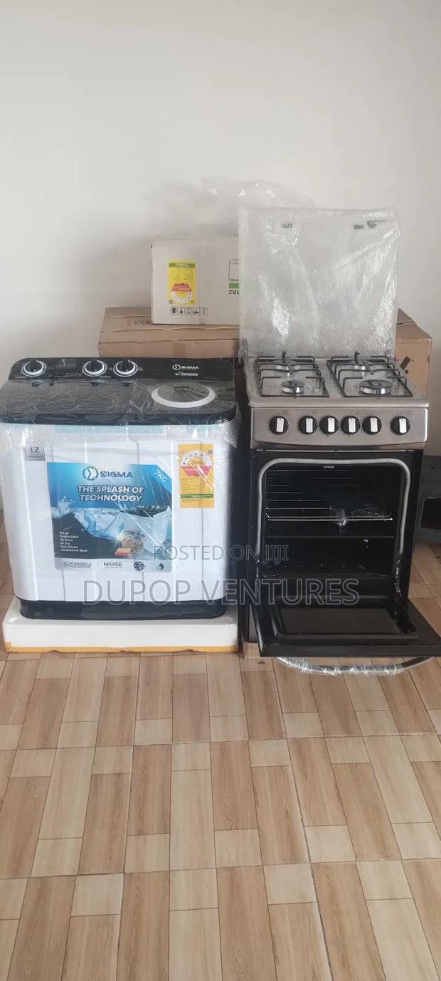 Combo Sales Washing Machine and Gas Cooker photo 2