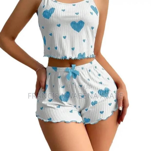 2 Pieces Crop Nightwear 40gh Wholesale photo 3