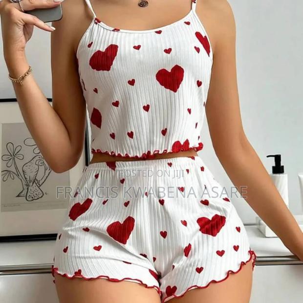 2 Pieces Crop Nightwear 40gh Wholesale photo 4