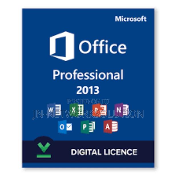 Microsoft Office 2013 Professional Plus (1pc License) (Digital)