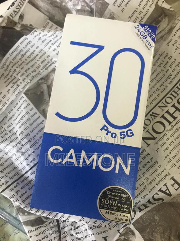 New Tecno Camon 30 Pro 5G 512 GB Black
