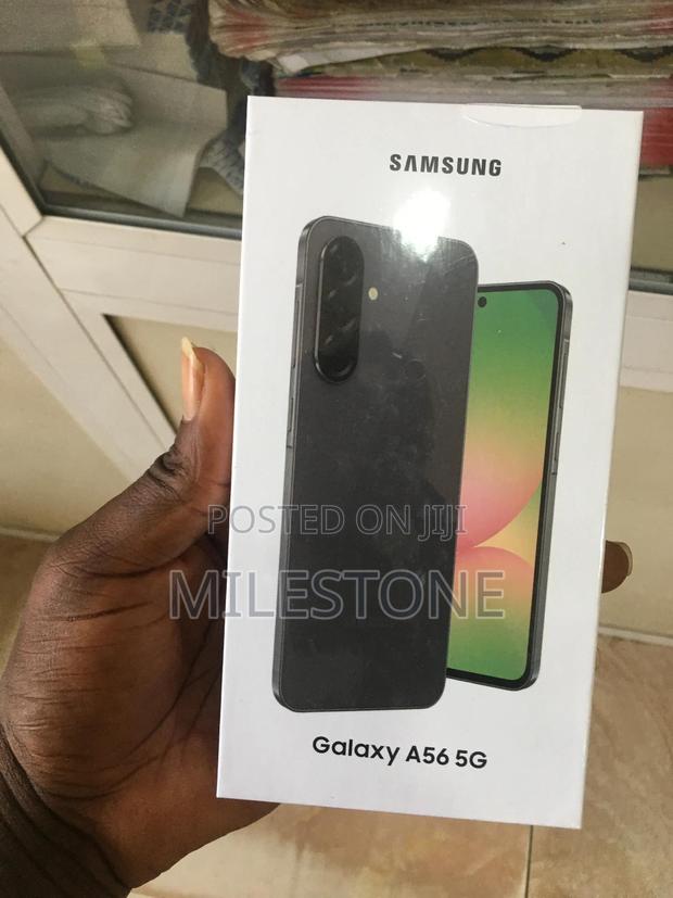 New Samsung Galaxy A56 256 GB Black photo 2