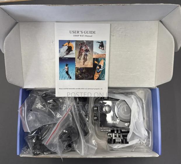Jadfezy Action Camera FHD 1080p, 98ft/30m Underwater Waterproof photo 2