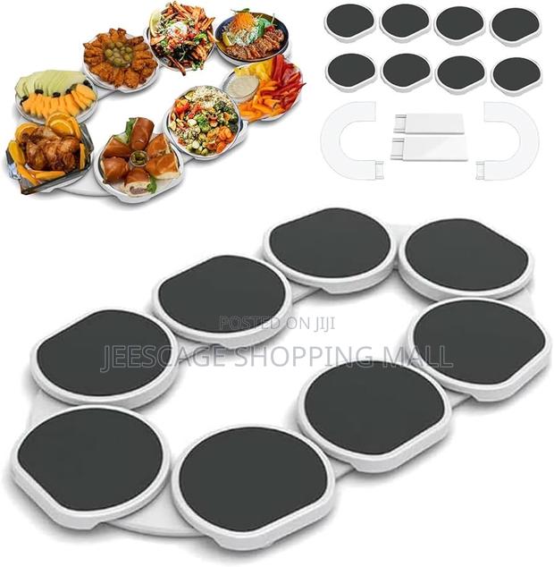 Turntable for Dining Table,Large Turntable,Rotating Food Serving