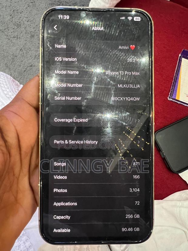 Apple iPhone 13 Pro Max 256 GB Gold