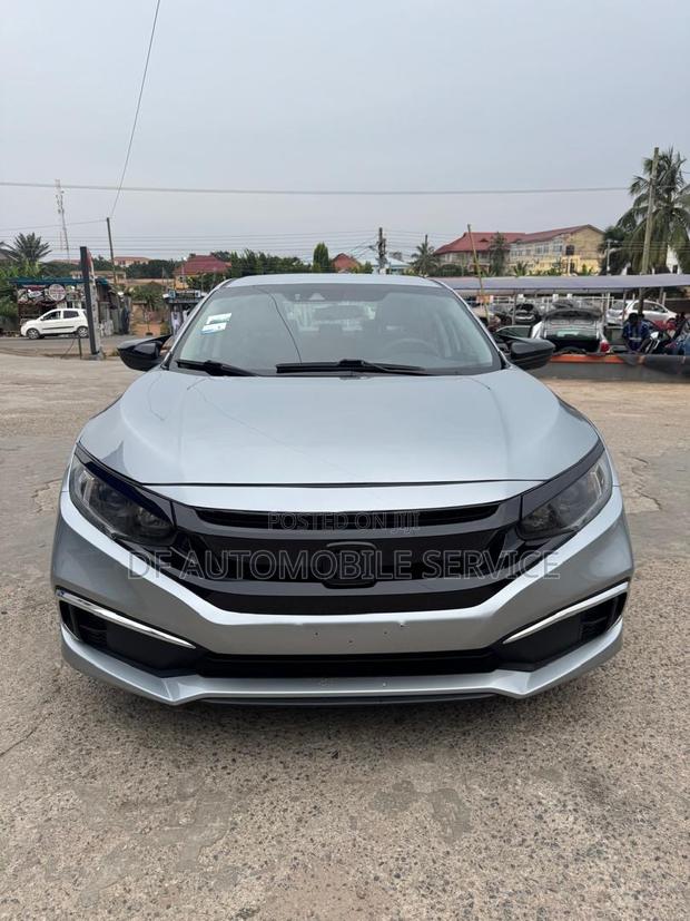 Honda Civic LX 2021 Gray photo 2