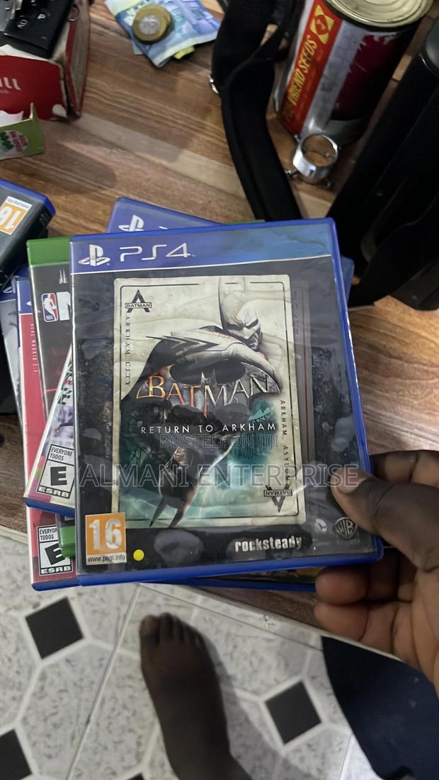 Ps4 CDS With Different Game Titles ( PLS Read the Description)