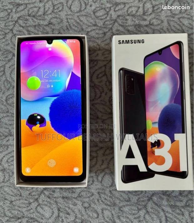 New Samsung Galaxy A31 64 GB Black