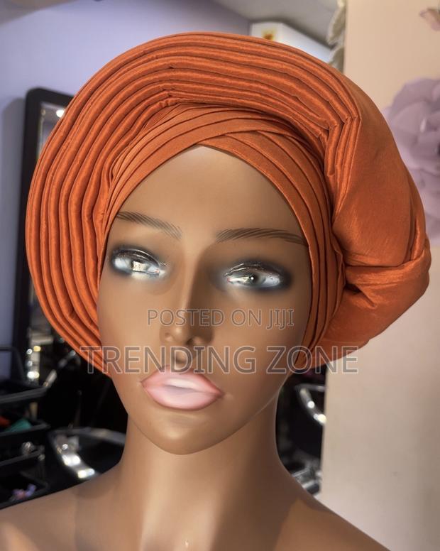 Already-made Wrapped Auto Gele