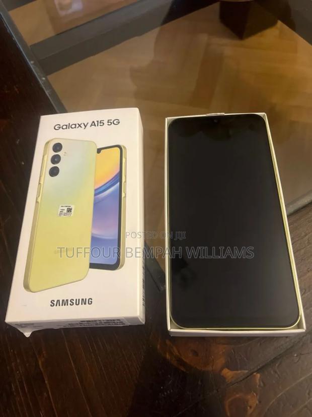 New Samsung Galaxy A15 5G 256 GB Blue