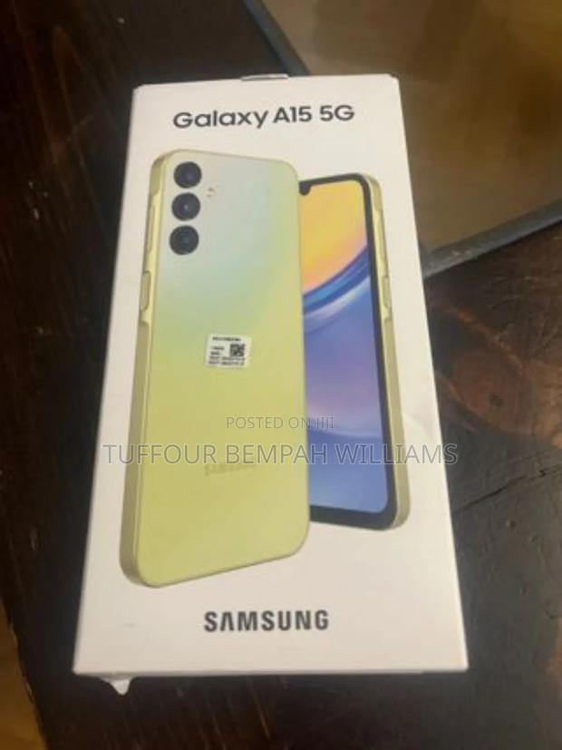 Samsung Galaxy A15 5G 128 GB Yellow photo 2