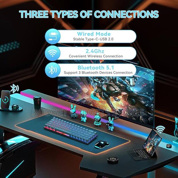 Ciy X79 Wired/Wireless Bluetooth Mechanical Gaming Keyboard photo 3