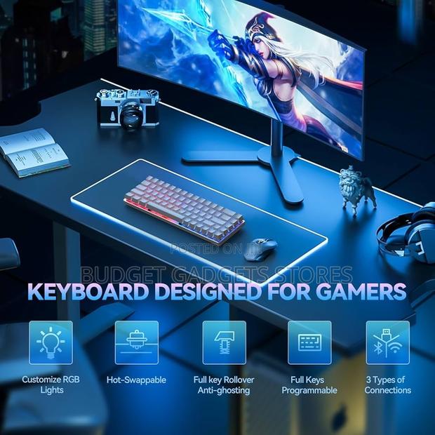 Ciy X79 Wired/Wireless Bluetooth Mechanical Gaming Keyboard photo 2