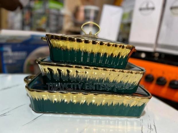3pcs Ceramic Serving Dishes