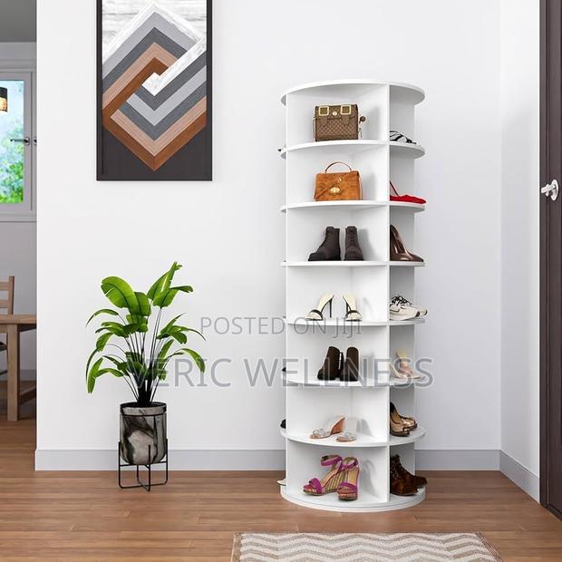 360 Rotating Shoe Rack
