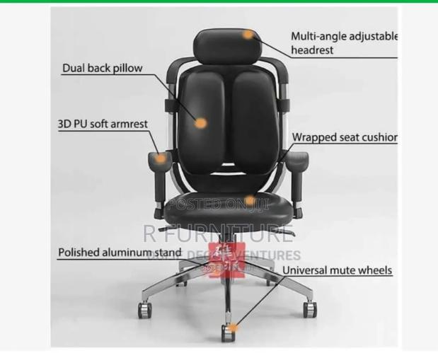 Chair Ergonomic With Functional Support