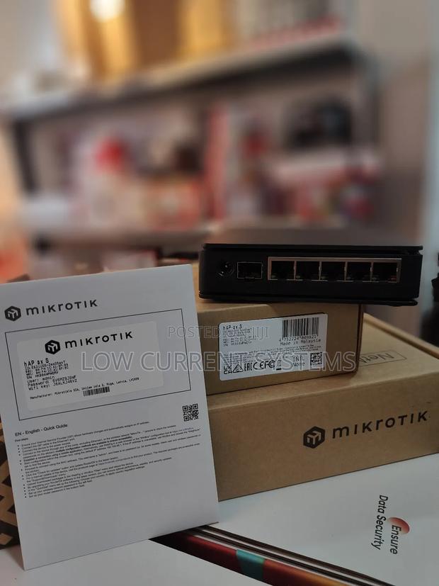 Mikrotik Billing Router for Hotspot Business 5 Gigabit Ports Ax2400 photo 2
