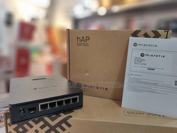 Mikrotik Billing Router for Hotspot Business 5 Gigabit Ports Ax2400