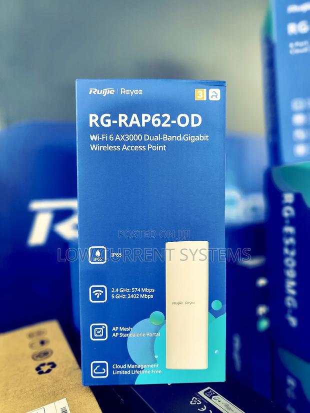 Ruiji Rg-Rap62-Od Ax3000 Access Point Wifi6 Dual Band