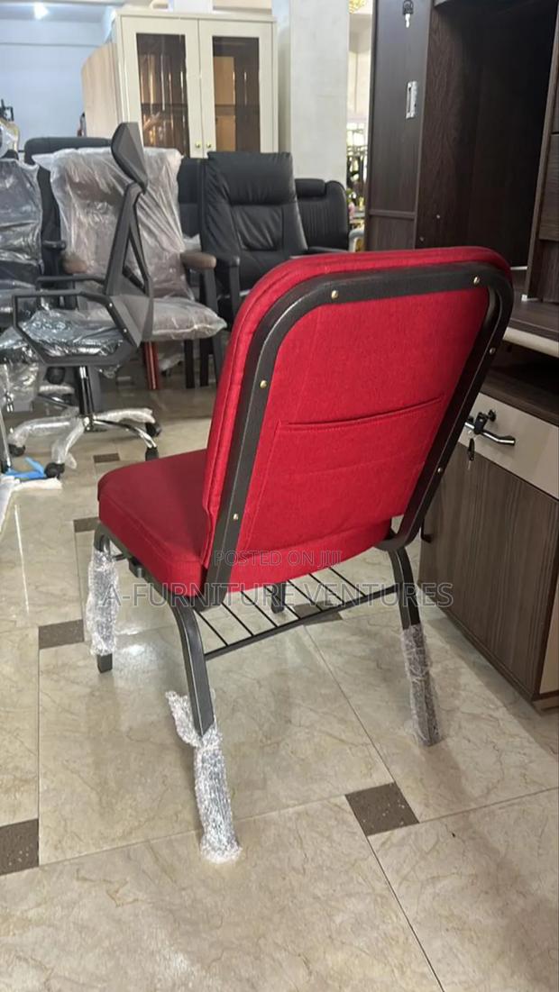 Wine /Red Conference Room Chair photo 2