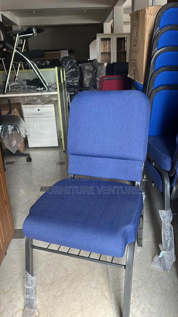 Big Blue Auditorium Chair photo 3