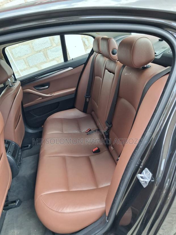 BMW 5 Series 2014 Gray photo 5