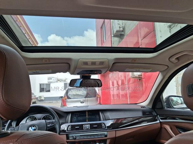 BMW 5 Series 2014 Gray photo 6