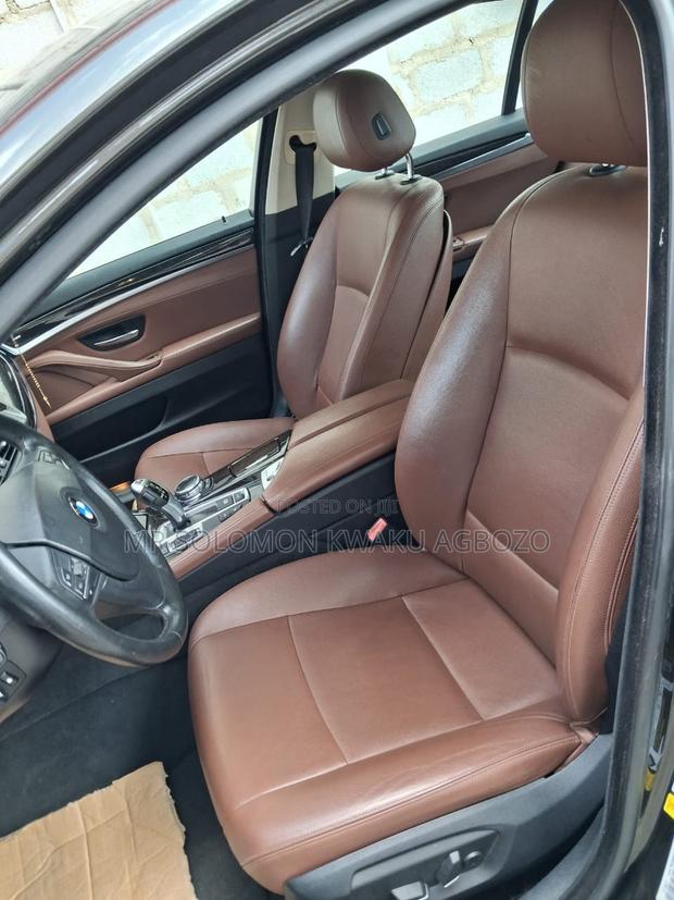 BMW 5 Series 2014 Gray photo 8