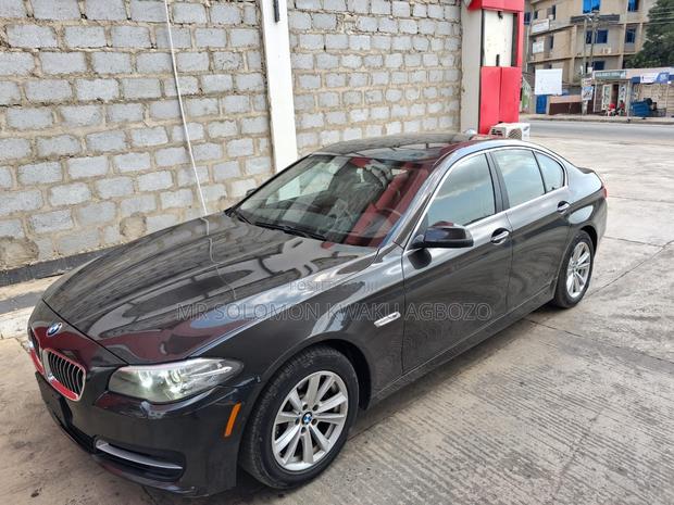 BMW 5 Series 2014 Gray photo 3